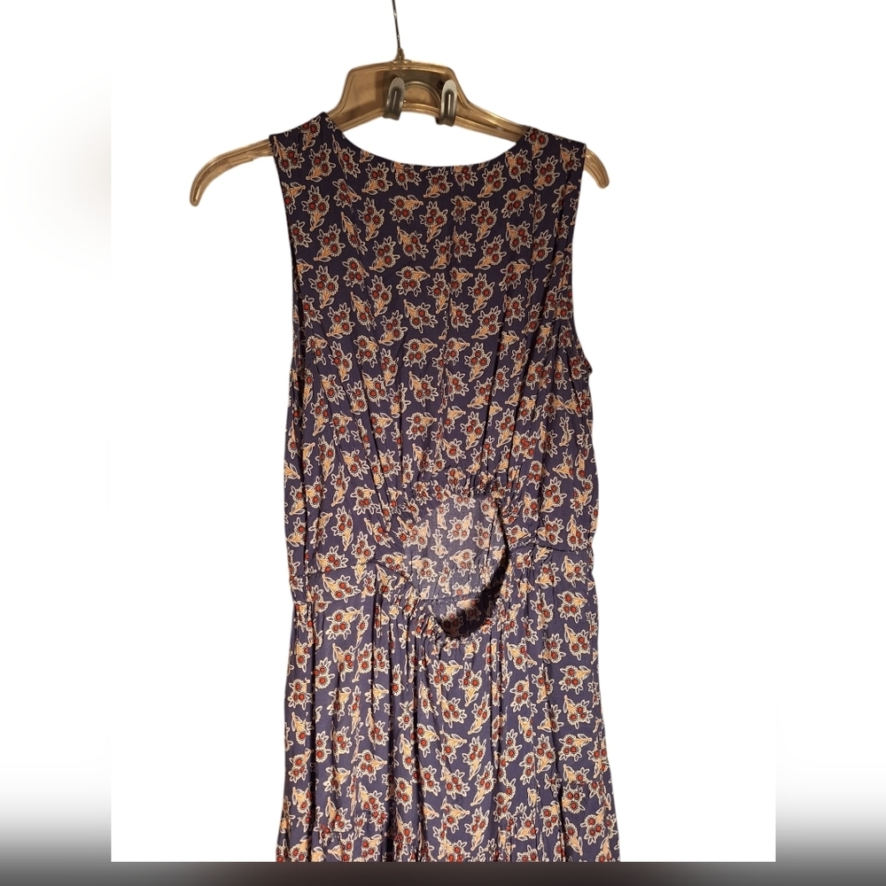 Beachlunchlounge Floral Paisley Maxi Dress Ladies Medium Lightweight Hippie Boho - Picture 5 of 8